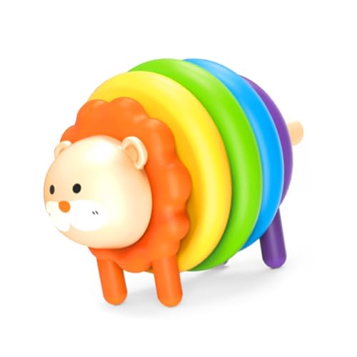 Yooghuge Kinder Regenbogen Staplerspielzeug Mit Tierdesigns Ideal Für Die Entwicklung Von Feinmotorischen Fähigkeiten Und Farb Exploration Farberkennung Yooghuge Kinder Regenbogen Staplerspielzeug Mit Tierdesigns Ideal Für Die Entwicklung Von Feinmotorischen Fähigkeiten Und Farb Exploration Farberkennung von Yooghuge