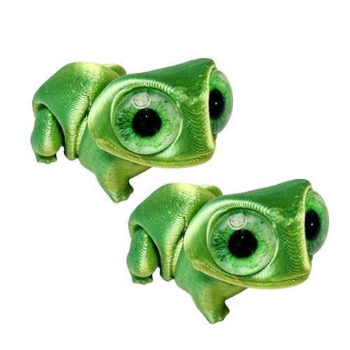Yooghuge Miniatur Posenable Frogs Dekoration Realistisches Design Hell Farboption Drucken Miniaturfiguren Realistische Frösche Kunst Sammlerbar Yooghuge Miniatur Posenable Frogs Dekoration Realistisches Design Hell Farboption Drucken Miniaturfiguren Realistische Frösche Kunst Sammlerbar von Yooghuge