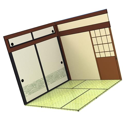Yooghuge Moderne Japanische Stile Für Kunststoff Präsentationsplatine Falten Design Display Hintergrund Für Aktion Figure Studio Display Plattform von Yooghuge
