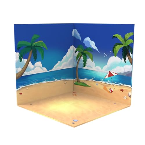 Yooghuge Moderne Japanische Stile Für Kunststoff Präsentationsplatine Falten Design Display Hintergrund Für Aktion Figure Studio Display Plattform von Yooghuge