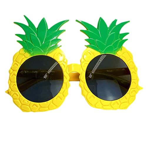 Yooghuge Party Dekorationen Hawaiianische Sonnenbrille Lustige Tropische Party Brille Für Sommer Pool Strand Party Kunststoffbrille Hawaiianische Tropische Party Sonnenbrille Party Geschenk von Yooghuge