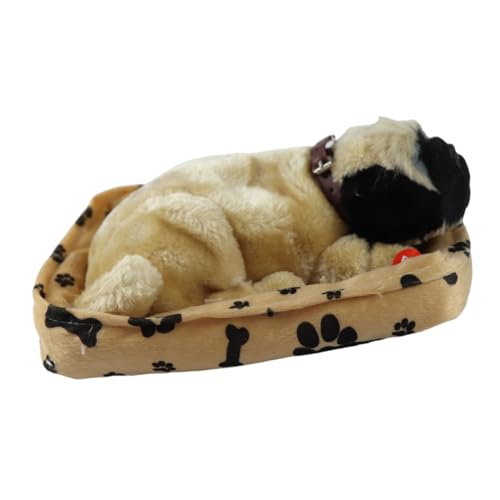 Yooghuge Simulationsatmung Tierspielzeug Schöne Realistische Plüschschlafhund Puppen Ornamente Home Decore Für Tierliebhaber Realistische Hundeduppen Yooghuge Simulationsatmung Tierspielzeug Schöne Realistische Plüschschlafhund Puppen Ornamente Home Decore Für Tierliebhaber Realistische Hundeduppen von Yooghuge