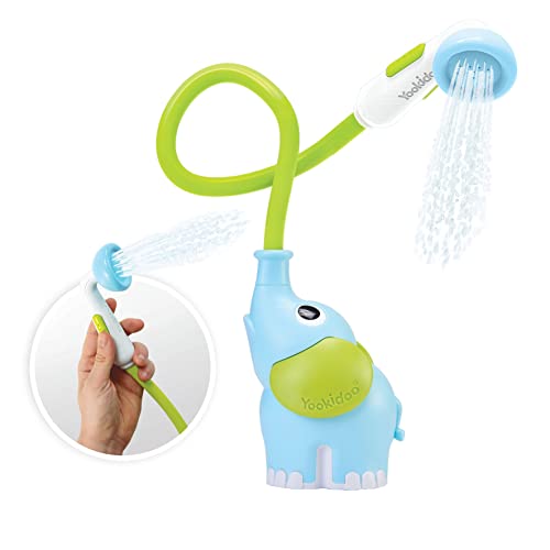 YOOKIDOO - Handbrause Elefant blau – Spielzeug für Baby-Badung – Spielzeug für Bad und Dusche – Spielzeug für Babys – Geschenk für Babys von 0 bis 2 Jahren YOOKIDOO - Handbrause Elefant blau – Spielzeug für Baby-Badung – Spielzeug für Bad und Dusche – Spielzeug für Babys – Geschenk für Babys von 0 bis 2 Jahren von Yookidoo