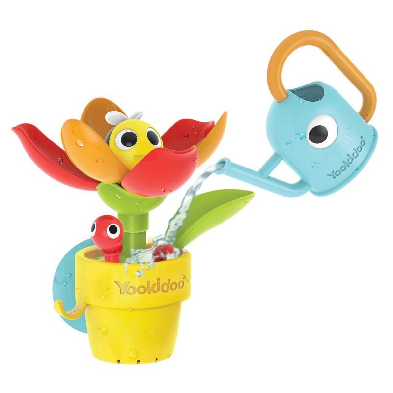 Yookidoo Badespielzeug Blumentopf Tulpe von Yookidoo