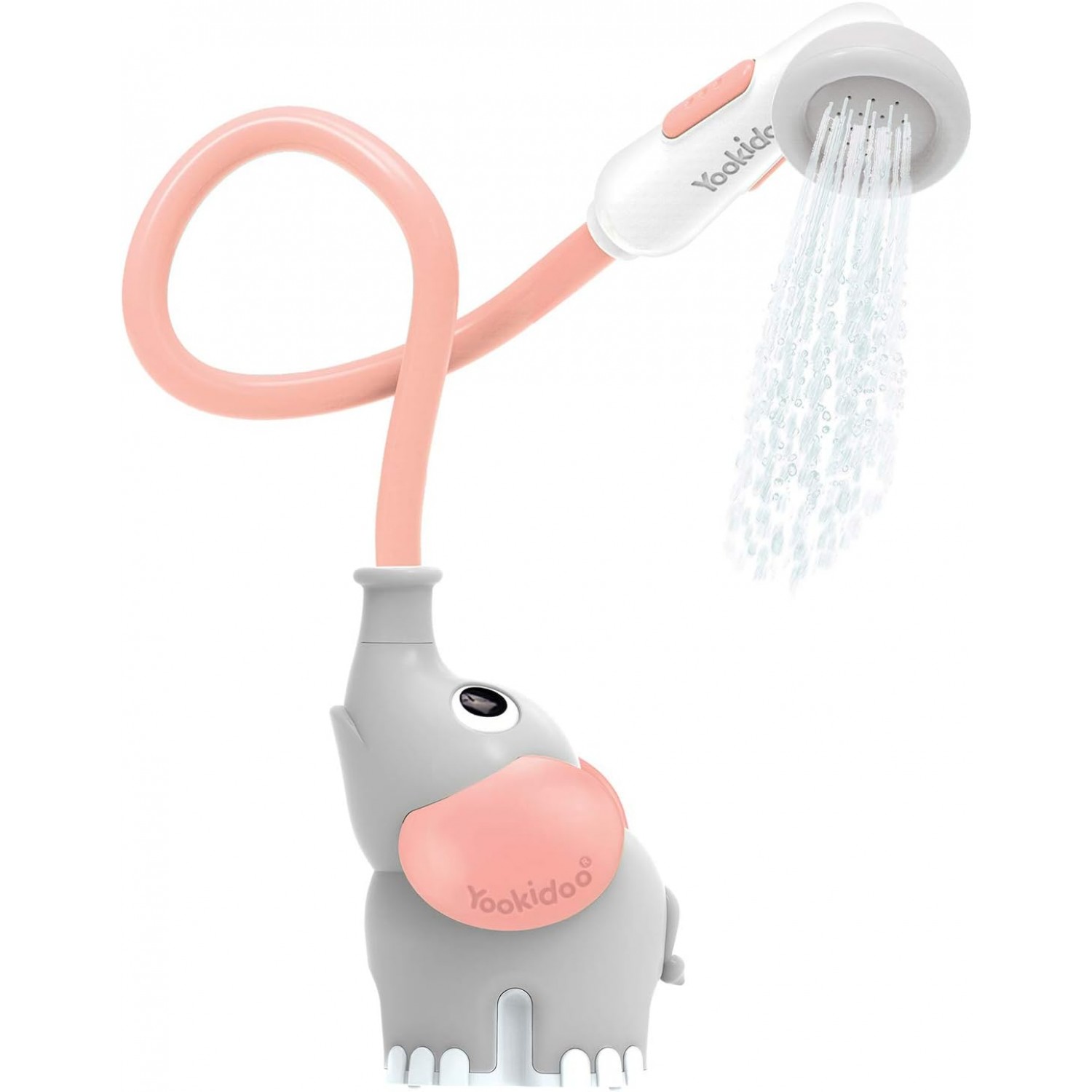Yookidoo Elefant Baby Shower Pink – Badespielzeug 0–2 Jahre von Yookidoo