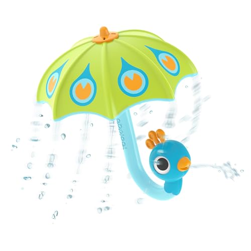 Yookidoo Fill N Rain Badespielzeug – Interaktives Badewannen-Set mit Pfauen-Regenschirm für Babys und Kleinkinder – lustiges und lehrreiches Wasserspiel mit Blasen und Regeneffekt für Kinder Yookidoo Fill N Rain Badespielzeug – Interaktives Badewannen-Set mit Pfauen-Regenschirm für Babys und Kleinkinder – lustiges und lehrreiches Wasserspiel mit Blasen und Regeneffekt für Kinder von Yookidoo