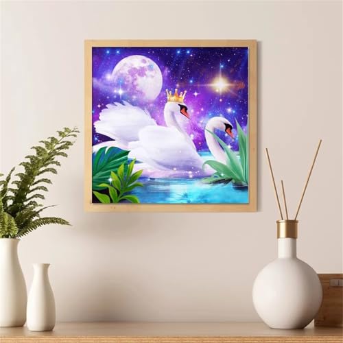 100 Teile Puzzles für Erwachsene,Herausforderndes Rätsel,Pädagogisches Spiel Puzzlespiele für Die Ganze Familie,Dekoration Geschenke Küstenschwan von Yoonqun