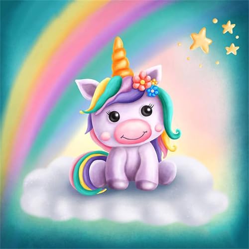 1000 Teile Puzzles für Erwachsene,Herausforderndes Rätsel,Pädagogisches Spiel Puzzlespiele für Die Ganze Familie,Dekoration Geschenke Buntes Cartoon-Einhorn 1000 Teile Puzzles für Erwachsene,Herausforderndes Rätsel,Pädagogisches Spiel Puzzlespiele für Die Ganze Familie,Dekoration Geschenke Buntes Cartoon-Einhorn von Yoonqun