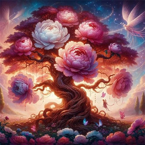 1000 Teile Puzzles für Erwachsene,Herausforderndes Rätsel,Pädagogisches Spiel Puzzlespiele für Die Ganze Familie,Dekoration Geschenke Pfingstrosenbaumlandschaft 1000 Teile Puzzles für Erwachsene,Herausforderndes Rätsel,Pädagogisches Spiel Puzzlespiele für Die Ganze Familie,Dekoration Geschenke Pfingstrosenbaumlandschaft von Yoonqun