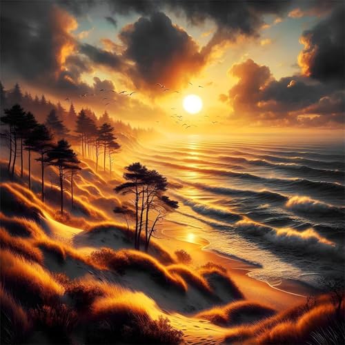 1000 Teile Puzzles für Erwachsene,Herausforderndes Rätsel,Pädagogisches Spiel Puzzlespiele für Die Ganze Familie,Dekoration Geschenke Sonnenaufgang Blick Strand Bäume 1000 Teile Puzzles für Erwachsene,Herausforderndes Rätsel,Pädagogisches Spiel Puzzlespiele für Die Ganze Familie,Dekoration Geschenke Sonnenaufgang Blick Strand Bäume von Yoonqun