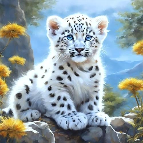 1000 Teile Puzzles für Erwachsene,Herausforderndes Rätsel,Pädagogisches Spiel Puzzlespiele für Die Ganze Familie,Dekoration Geschenke Weißes Leopardentier 1000 Teile Puzzles für Erwachsene,Herausforderndes Rätsel,Pädagogisches Spiel Puzzlespiele für Die Ganze Familie,Dekoration Geschenke Weißes Leopardentier von Yoonqun