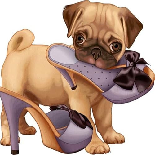 150 Teile Puzzles für Erwachsene,Herausforderndes Rätsel,Pädagogisches Spiel Puzzlespiele für Die Ganze Familie,Dekoration Geschenke Tier Hund von Yoonqun