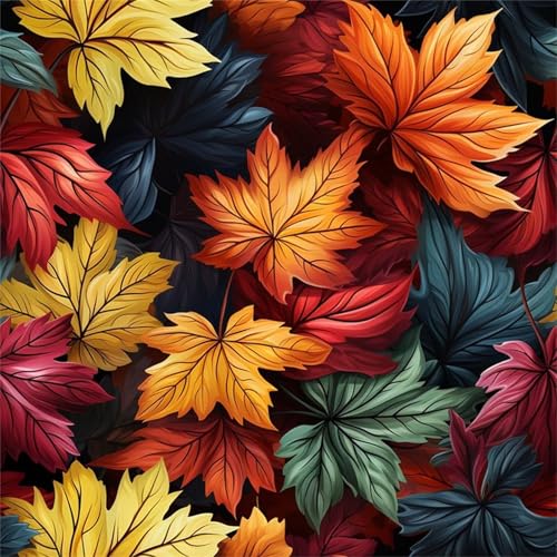 300 Teile Puzzles für Erwachsene,Herausforderndes Rätsel,Pädagogisches Spiel Puzzlespiele für Die Ganze Familie,Dekoration Geschenke Ahornblatt von Yoonqun