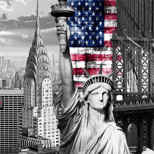 300 Teile Puzzles für Erwachsene,Herausforderndes Rätsel,Pädagogisches Spiel Puzzlespiele für Die Ganze Familie,Dekoration Geschenke Freiheitsstatue von Yoonqun