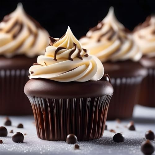 35 Teile Puzzles für Erwachsene,Herausforderndes Rätsel,Pädagogisches Spiel Puzzlespiele für Die Ganze Familie,Dekoration Geschenke Cupcakes Essen von Yoonqun
