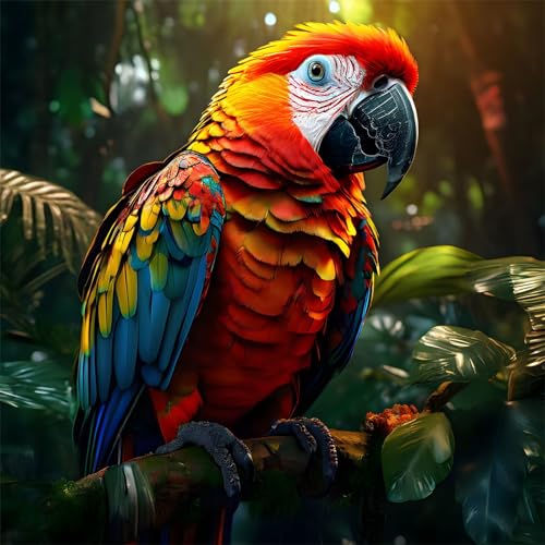 35 Teile Puzzles für Erwachsene,Herausforderndes Rätsel,Pädagogisches Spiel Puzzlespiele für Die Ganze Familie,Dekoration Geschenke Dschungelpapagei 35 Teile Puzzles für Erwachsene,Herausforderndes Rätsel,Pädagogisches Spiel Puzzlespiele für Die Ganze Familie,Dekoration Geschenke Dschungelpapagei von Yoonqun