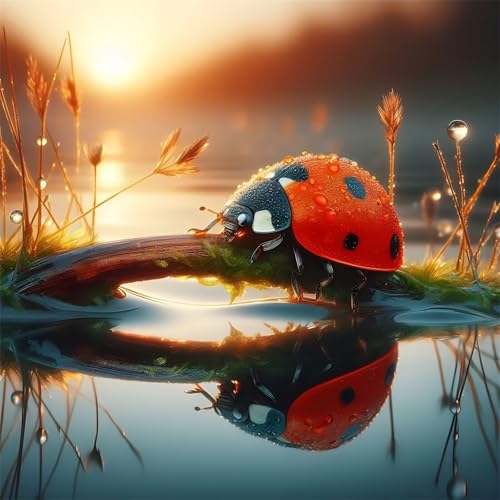 35 Teile Puzzles für Erwachsene,Herausforderndes Rätsel,Pädagogisches Spiel Puzzlespiele für Die Ganze Familie,Dekoration Geschenke Marienkäferlandschaft 35 Teile Puzzles für Erwachsene,Herausforderndes Rätsel,Pädagogisches Spiel Puzzlespiele für Die Ganze Familie,Dekoration Geschenke Marienkäferlandschaft von Yoonqun