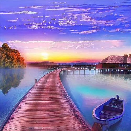 35 Teile Puzzles für Erwachsene,Herausforderndes Rätsel,Pädagogisches Spiel Puzzlespiele für Die Ganze Familie,Dekoration Geschenke Sonnenuntergangsbrücke 35 Teile Puzzles für Erwachsene,Herausforderndes Rätsel,Pädagogisches Spiel Puzzlespiele für Die Ganze Familie,Dekoration Geschenke Sonnenuntergangsbrücke von Yoonqun