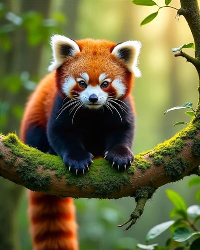 Puzzle 1000 Teile,Puzzles Für Erwachsene,Herausforderndes Rätsel,Pädagogisches Spiel Puzzlespiele für Die Ganze Familie,Dekoration Geschenke - Roter Panda im Dschungel Puzzle 1000 Teile,Puzzles Für Erwachsene,Herausforderndes Rätsel,Pädagogisches Spiel Puzzlespiele für Die Ganze Familie,Dekoration Geschenke - Roter Panda im Dschungel von Yoonqun