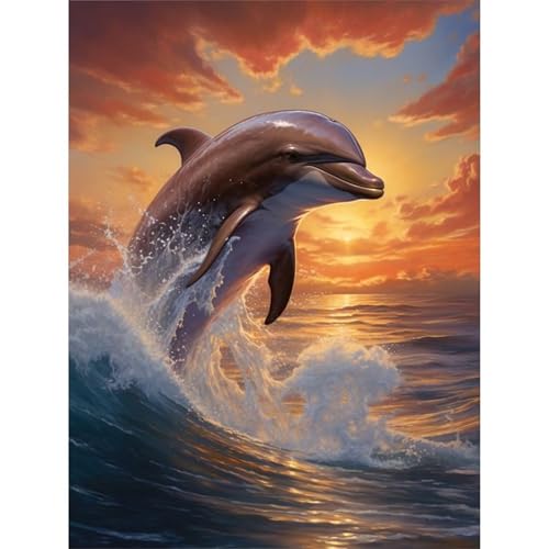 Puzzle 1000 Teile,Puzzles für Erwachsene,Herausforderndes Rätsel,Pädagogisches Spiel Puzzlespiele für Die Ganze Familie,Dekoration Geschenke - Delfin-Sonnenuntergang Puzzle 1000 Teile,Puzzles für Erwachsene,Herausforderndes Rätsel,Pädagogisches Spiel Puzzlespiele für Die Ganze Familie,Dekoration Geschenke - Delfin-Sonnenuntergang von Yoonqun