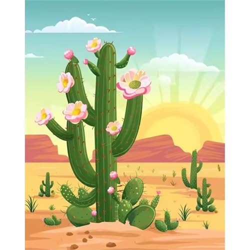 Puzzle 1000 Teile,Puzzles für Erwachsene,Herausforderndes Rätsel,Pädagogisches Spiel Puzzlespiele für Die Ganze Familie,Dekoration Geschenke - Kaktuspflanze von Yoonqun