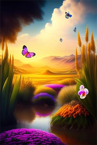Puzzle 1000 Teile,Puzzles für Erwachsene,Herausforderndes Rätsel,Pädagogisches Spiel Puzzlespiele für Die Ganze Familie,Dekoration Geschenke - Landschaften von Yoonqun