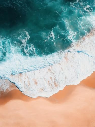 Puzzle 1000 Teile,Puzzles für Erwachsene,Herausforderndes Rätsel,Pädagogisches Spiel Puzzlespiele für Die Ganze Familie,Dekoration Geschenke - Strandwellen von Yoonqun
