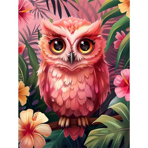 Puzzle 1000 Teile,Puzzles für Erwachsene,Herausforderndes Rätsel,Pädagogisches Spiel Puzzlespiele für Die Ganze Familie,Dekoration Geschenke - Tropische rosa Eule Puzzle 1000 Teile,Puzzles für Erwachsene,Herausforderndes Rätsel,Pädagogisches Spiel Puzzlespiele für Die Ganze Familie,Dekoration Geschenke - Tropische rosa Eule von Yoonqun