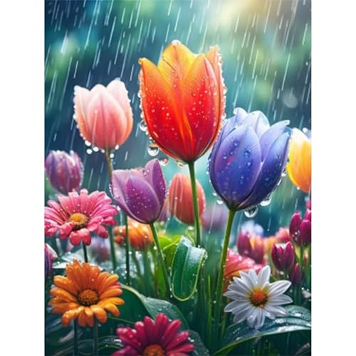 Puzzle 1000 Teile,Puzzles für Erwachsene,Herausforderndes Rätsel,Pädagogisches Spiel Puzzlespiele für Die Ganze Familie,Dekoration Geschenke - Tulpen für regnerische Tage Puzzle 1000 Teile,Puzzles für Erwachsene,Herausforderndes Rätsel,Pädagogisches Spiel Puzzlespiele für Die Ganze Familie,Dekoration Geschenke - Tulpen für regnerische Tage von Yoonqun