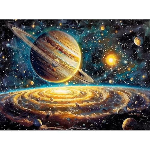 Puzzle 120 Teile,Puzzles für Erwachsene,Herausforderndes Rätsel,Pädagogisches Spiel Puzzlespiele für Die Ganze Familie,Dekoration Geschenke - Kosmischer Raum von Yoonqun