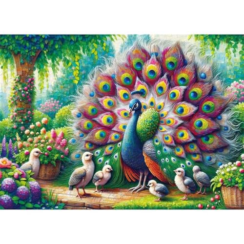 Puzzle 1200 Teile,Puzzles Für Erwachsene,Herausforderndes Rätsel,Pädagogisches Spiel Puzzlespiele für Die Ganze Familie,Dekoration Geschenke - Pfau Tiere Puzzle 1200 Teile,Puzzles Für Erwachsene,Herausforderndes Rätsel,Pädagogisches Spiel Puzzlespiele für Die Ganze Familie,Dekoration Geschenke - Pfau Tiere von Yoonqun