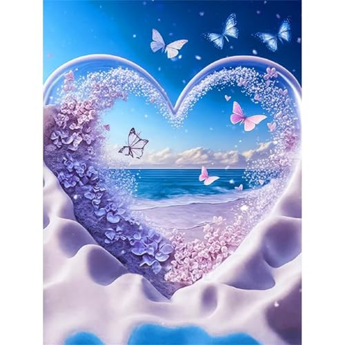 Puzzle 1200 Teile,Puzzles für Erwachsene,Herausforderndes Rätsel,Pädagogisches Spiel Puzzlespiele für Die Ganze Familie,Dekoration Geschenke - Herz Schmetterling Meer Puzzle 1200 Teile,Puzzles für Erwachsene,Herausforderndes Rätsel,Pädagogisches Spiel Puzzlespiele für Die Ganze Familie,Dekoration Geschenke - Herz Schmetterling Meer von Yoonqun