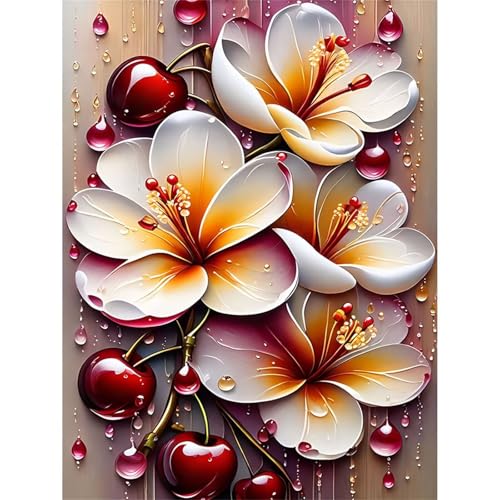 Puzzle 1200 Teile,Puzzles für Erwachsene,Herausforderndes Rätsel,Pädagogisches Spiel Puzzlespiele für Die Ganze Familie,Dekoration Geschenke - Obstblumen von Yoonqun