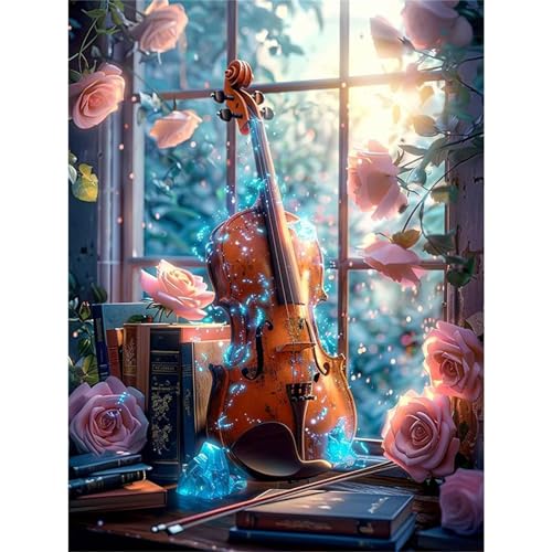 Puzzle 1200 Teile,Puzzles für Erwachsene,Herausforderndes Rätsel,Pädagogisches Spiel Puzzlespiele für Die Ganze Familie,Dekoration Geschenke - Traumgeige von Yoonqun