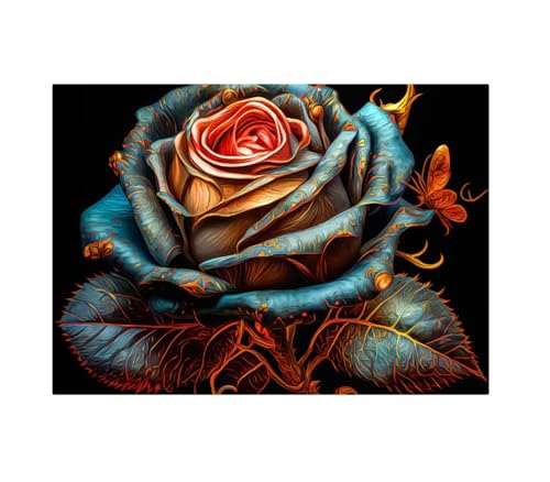 Puzzle 1500 Teile,Puzzles Für Erwachsene,Herausforderndes Rätsel,Pädagogisches Spiel Puzzlespiele für Die Ganze Familie,Dekoration Geschenke - Rose Blume Puzzle 1500 Teile,Puzzles Für Erwachsene,Herausforderndes Rätsel,Pädagogisches Spiel Puzzlespiele für Die Ganze Familie,Dekoration Geschenke - Rose Blume von Yoonqun