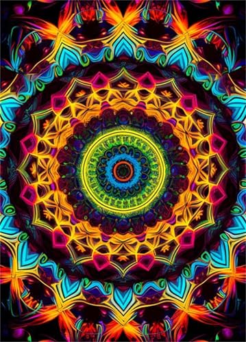 Puzzle 1500 Teile,Puzzles für Erwachsene,Herausforderndes Rätsel,Pädagogisches Spiel Puzzlespiele für Die Ganze Familie,Dekoration Geschenke - Bunte Mandala-Blumen Puzzle 1500 Teile,Puzzles für Erwachsene,Herausforderndes Rätsel,Pädagogisches Spiel Puzzlespiele für Die Ganze Familie,Dekoration Geschenke - Bunte Mandala-Blumen von Yoonqun