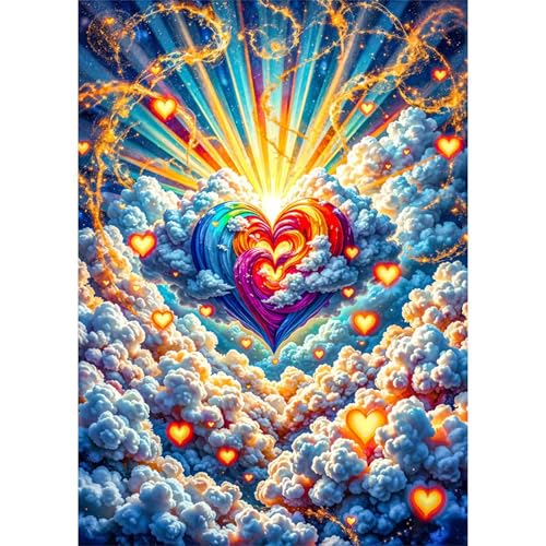 Puzzle 200 Teile,Puzzles Für Erwachsene,Herausforderndes Rätsel,Pädagogisches Spiel Puzzlespiele für Die Ganze Familie,Dekoration Geschenke - Himmel Wolken Herz Puzzle 200 Teile,Puzzles Für Erwachsene,Herausforderndes Rätsel,Pädagogisches Spiel Puzzlespiele für Die Ganze Familie,Dekoration Geschenke - Himmel Wolken Herz von Yoonqun