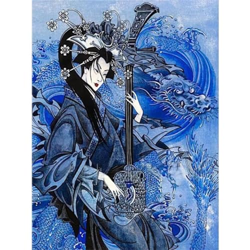 Puzzle 200 Teile,Puzzles für Erwachsene,Herausforderndes Rätsel,Pädagogisches Spiel Puzzlespiele für Die Ganze Familie,Dekoration Geschenke - Japanische Frau Drachen von Yoonqun