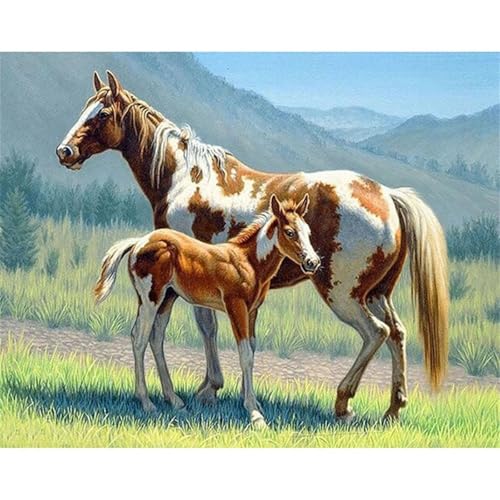 Puzzle 200 Teile,Puzzles für Erwachsene,Herausforderndes Rätsel,Pädagogisches Spiel Puzzlespiele für Die Ganze Familie,Dekoration Geschenke - Pferdetiere von Yoonqun