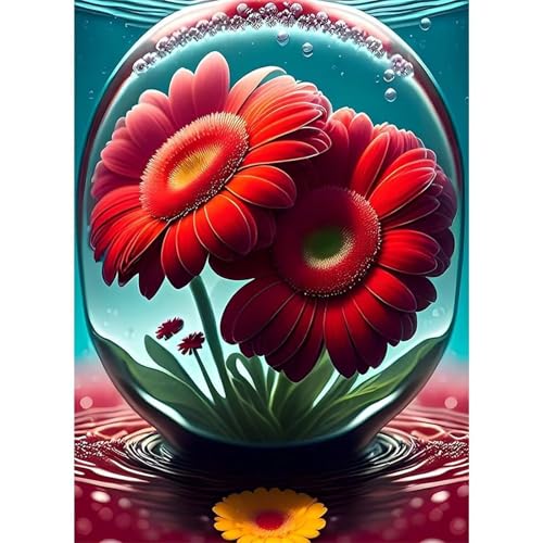 Puzzle 200 Teile,Puzzles für Erwachsene,Herausforderndes Rätsel,Pädagogisches Spiel Puzzlespiele für Die Ganze Familie,Dekoration Geschenke - Rote Gänseblümchen Puzzle 200 Teile,Puzzles für Erwachsene,Herausforderndes Rätsel,Pädagogisches Spiel Puzzlespiele für Die Ganze Familie,Dekoration Geschenke - Rote Gänseblümchen von Yoonqun