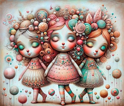 Puzzle 200 Teile,Puzzles für Erwachsene,Herausforderndes Rätsel,Pädagogisches Spiel Puzzlespiele für Die Ganze Familie,Dekoration Geschenke - Süßes Mädchen Puzzle 200 Teile,Puzzles für Erwachsene,Herausforderndes Rätsel,Pädagogisches Spiel Puzzlespiele für Die Ganze Familie,Dekoration Geschenke - Süßes Mädchen von Yoonqun