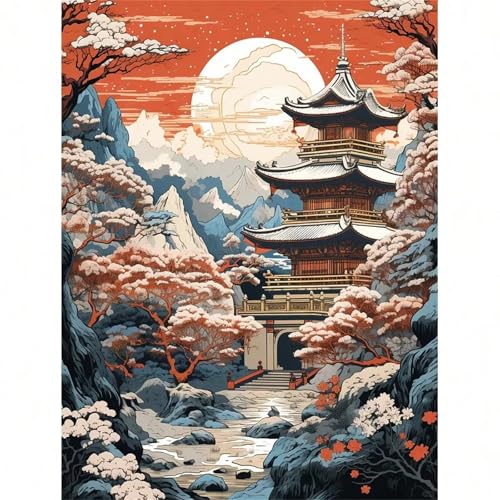 Puzzle 2000 Teile,Puzzles Für Erwachsene,Herausforderndes Rätsel,Pädagogisches Spiel Puzzlespiele für Die Ganze Familie,Dekoration Geschenke - Landschaftsturm von Yoonqun