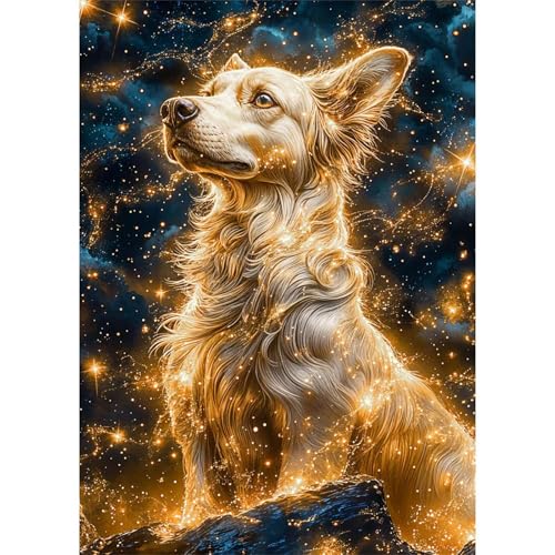 Puzzle 2000 Teile,Puzzles Für Erwachsene,Herausforderndes Rätsel,Pädagogisches Spiel Puzzlespiele für Die Ganze Familie,Dekoration Geschenke - Mondscheinhund Puzzle 2000 Teile,Puzzles Für Erwachsene,Herausforderndes Rätsel,Pädagogisches Spiel Puzzlespiele für Die Ganze Familie,Dekoration Geschenke - Mondscheinhund von Yoonqun