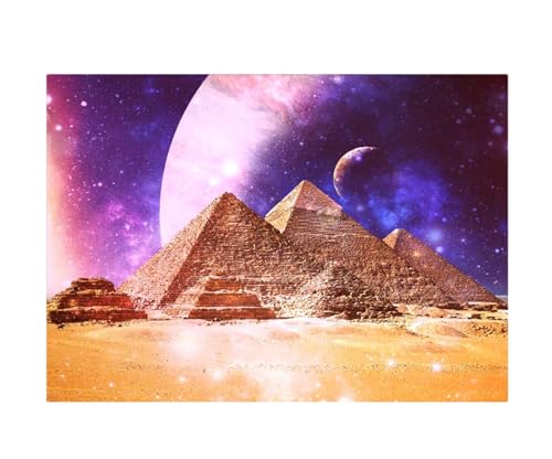 Puzzle 2000 Teile,Puzzles Für Erwachsene,Herausforderndes Rätsel,Pädagogisches Spiel Puzzlespiele für Die Ganze Familie,Dekoration Geschenke - Pyramidenlandschaft von Yoonqun
