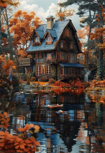 Puzzle 30 Teile,Puzzles Für Erwachsene,Herausforderndes Rätsel,Pädagogisches Spiel Puzzlespiele für Die Ganze Familie,Dekoration Geschenke - Blick auf die Lakeside Villa Puzzle 30 Teile,Puzzles Für Erwachsene,Herausforderndes Rätsel,Pädagogisches Spiel Puzzlespiele für Die Ganze Familie,Dekoration Geschenke - Blick auf die Lakeside Villa von Yoonqun