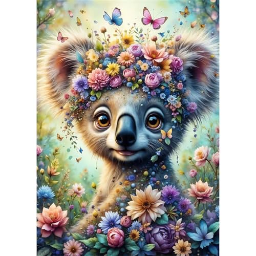Puzzle 30 Teile,Puzzles Für Erwachsene,Herausforderndes Rätsel,Pädagogisches Spiel Puzzlespiele für Die Ganze Familie,Dekoration Geschenke - Blumen Koala Puzzle 30 Teile,Puzzles Für Erwachsene,Herausforderndes Rätsel,Pädagogisches Spiel Puzzlespiele für Die Ganze Familie,Dekoration Geschenke - Blumen Koala von Yoonqun