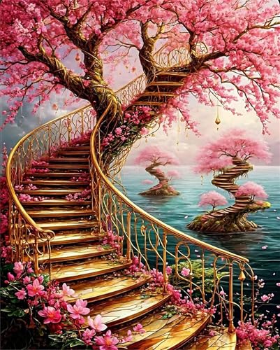 Puzzle 30 Teile,Puzzles Für Erwachsene,Herausforderndes Rätsel,Pädagogisches Spiel Puzzlespiele für Die Ganze Familie,Dekoration Geschenke - Blumentreppe Puzzle 30 Teile,Puzzles Für Erwachsene,Herausforderndes Rätsel,Pädagogisches Spiel Puzzlespiele für Die Ganze Familie,Dekoration Geschenke - Blumentreppe von Yoonqun