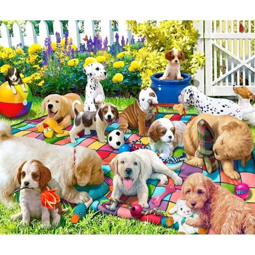 Puzzle 30 Teile,Puzzles Für Erwachsene,Herausforderndes Rätsel,Pädagogisches Spiel Puzzlespiele für Die Ganze Familie,Dekoration Geschenke - Gartentierhunde Puzzle 30 Teile,Puzzles Für Erwachsene,Herausforderndes Rätsel,Pädagogisches Spiel Puzzlespiele für Die Ganze Familie,Dekoration Geschenke - Gartentierhunde von Yoonqun