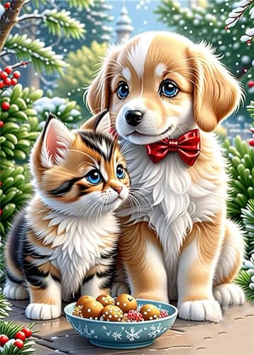 Puzzle 30 Teile,Puzzles Für Erwachsene,Herausforderndes Rätsel,Pädagogisches Spiel Puzzlespiele für Die Ganze Familie,Dekoration Geschenke - Süße Hundekatze Puzzle 30 Teile,Puzzles Für Erwachsene,Herausforderndes Rätsel,Pädagogisches Spiel Puzzlespiele für Die Ganze Familie,Dekoration Geschenke - Süße Hundekatze von Yoonqun