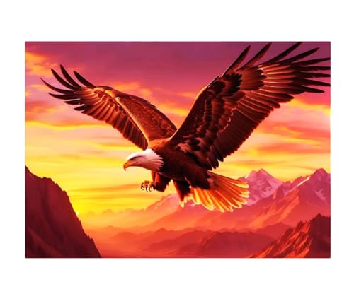 Puzzle 300 Teile,Puzzles Für Erwachsene,Herausforderndes Rätsel,Pädagogisches Spiel Puzzlespiele für Die Ganze Familie,Dekoration Geschenke - Fliegender Adler Puzzle 300 Teile,Puzzles Für Erwachsene,Herausforderndes Rätsel,Pädagogisches Spiel Puzzlespiele für Die Ganze Familie,Dekoration Geschenke - Fliegender Adler von Yoonqun